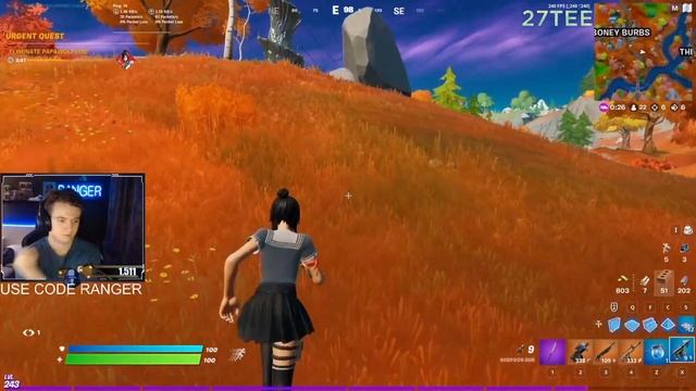Streamers React To Fortnite 16.50 Update Dual Pistols Unvaulted In Fortnite Season 7 Theme Reveal смотреть онлайн