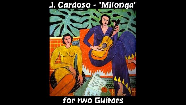 Jorge Cardoso - "Milonga", Guitar duet V. Tervo & A. Lebedev смотреть онлайн