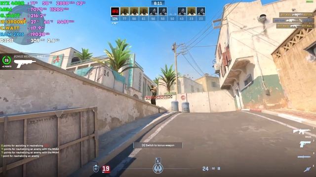 RTX 4080 - I9 13900KF - COUNTER STRIKE 2 (LIMITED TEST BETA) - ULTRA - 1080P смотреть онлайн