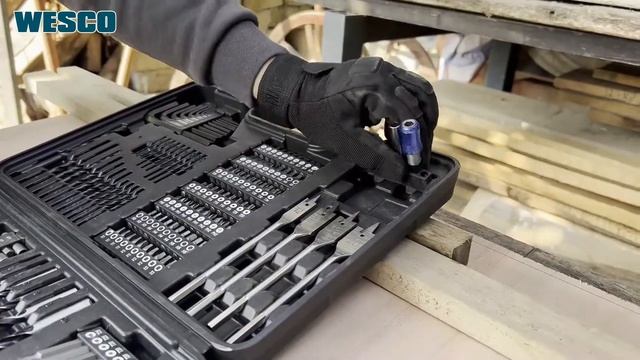 WESCO WS9965 And WS2319 20V Cordless Brushless Drill Driver