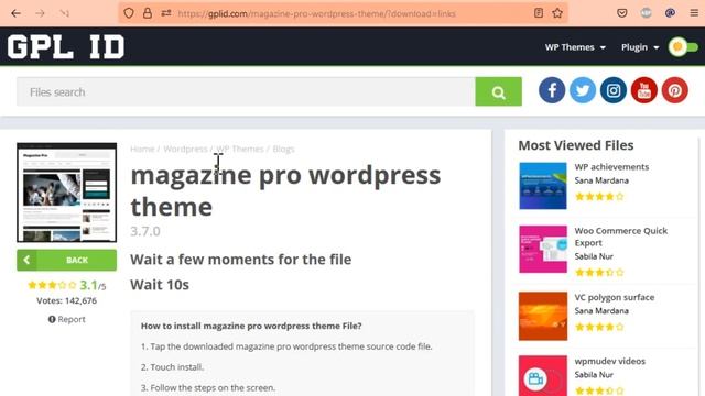 Magazine Pro Wordpress Theme смотреть онлайн
