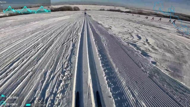 Марафон 50 км Кирики-Улита Russialoppet 2024. Мороз и солнце