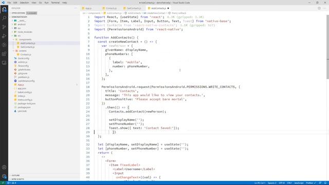 Class 25 - React Native - Device APIs смотреть онлайн