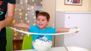 Слаймы своими руками || Светящийся лизун привидение || Съедобный лизун