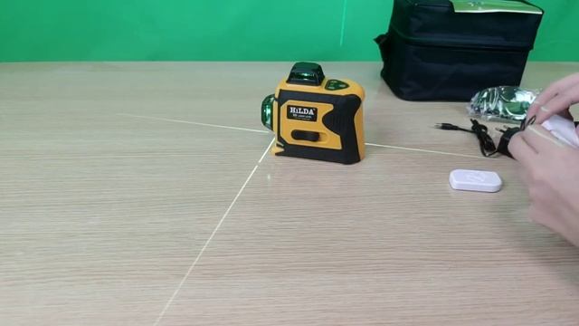 Хильда 3Д лазерный уровень/зелёный луч/Hilda 3D Laser Level