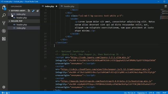 #9 Include y Required - Curso de PHP básico y desde CERO! - Principiantes смотреть онлайн