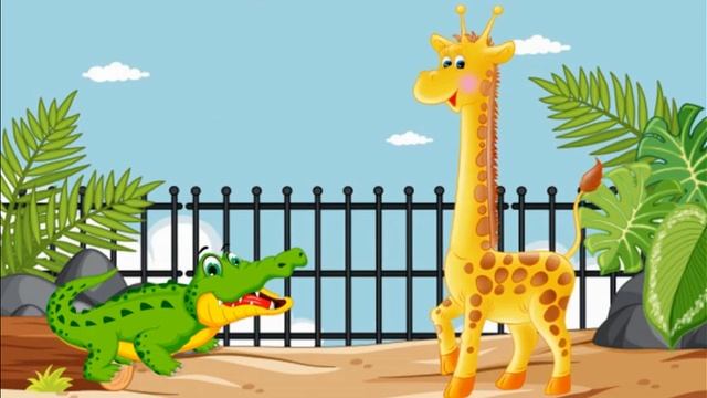 УЧИМ ДНИ НЕДЕЛИ В ЗООПАРКЕ вместе с крокодилом смотреть онлайн