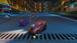 Cars 2 The Video Game | Snot Rod - Battle Race | Oil Rig Run 4 Laps