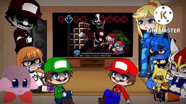 Nintendo characters react to Mario's Madness//Mod//part 3 смотреть онлайн