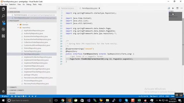 Java and Angular Coding in Visual Studio Code смотреть онлайн