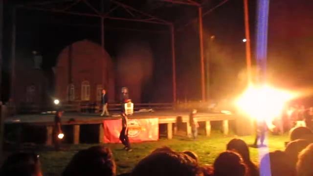 Огненое шоу в парке "Изумрудный" смотреть онлайн