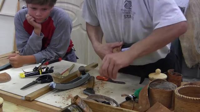 Мастер класс по изготовлению посуды из бересты смотреть онлайн