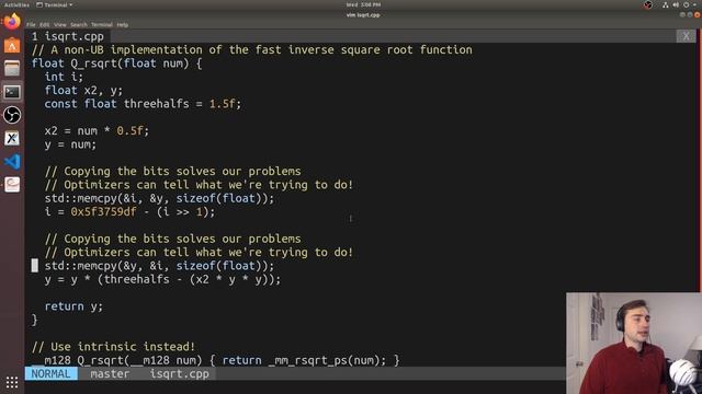 Clever Code: Fast Inverse Square Root смотреть онлайн