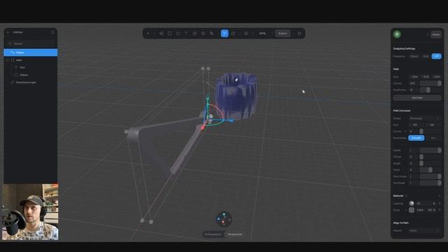 Уроки по Spline 3D. Настройки объектов, анимация. Урок 2. смотреть онлайн