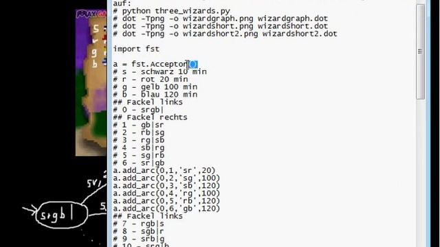 Solving a puzzle with a weighted Finite State Automaton смотреть онлайн