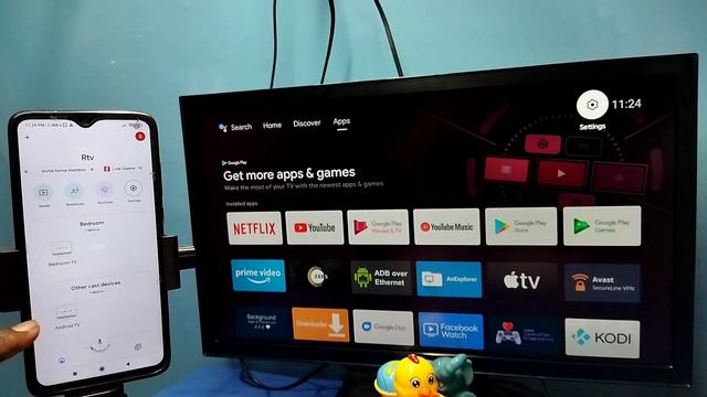 2 Ways for Connect Mobile Phone to Toshiba Android TV | Screen Mirroring | Screen Casting смотреть онлайн