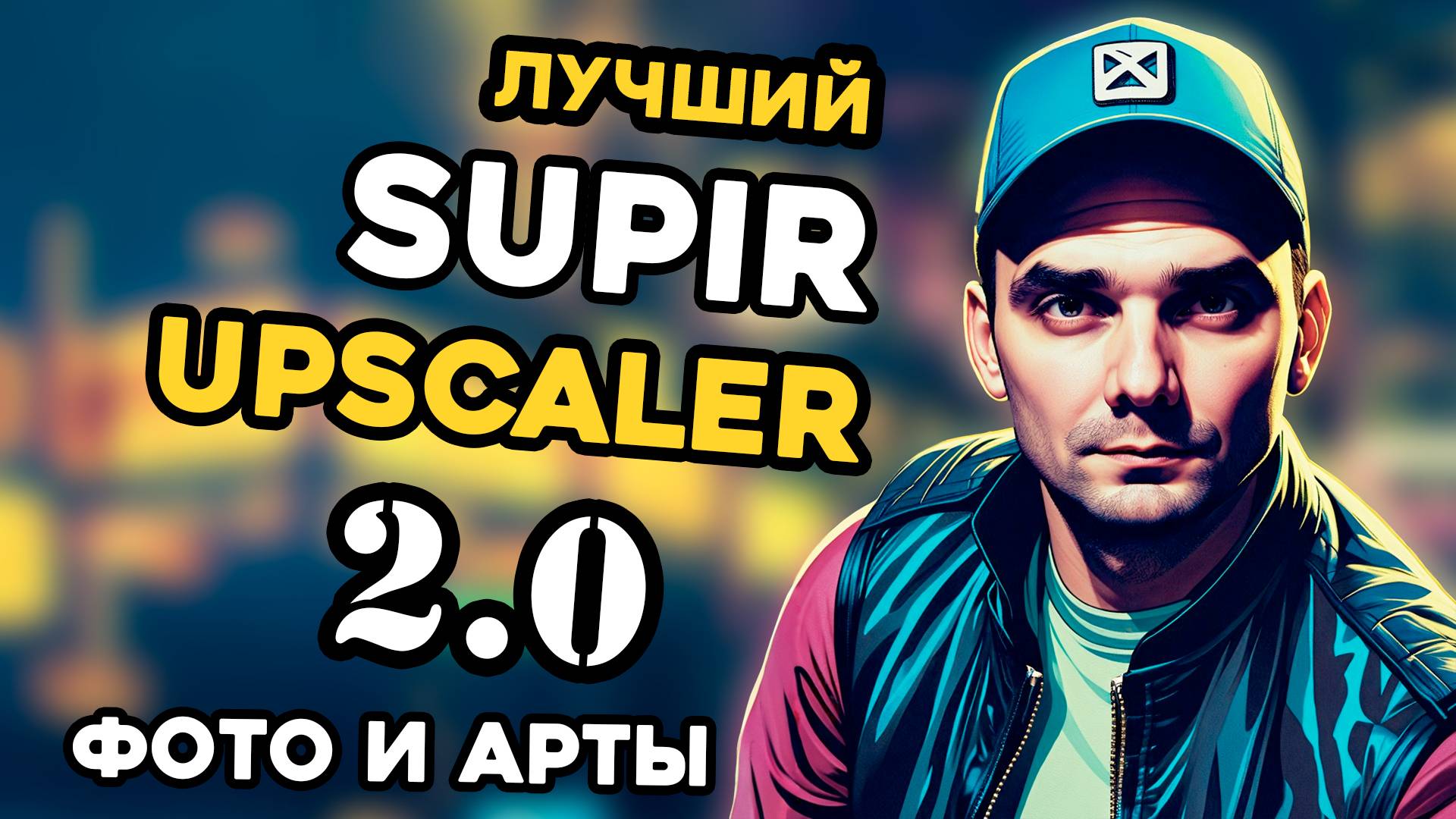 Supir 2.0 Лучший Upscaler в 2024 | ComfyUI смотреть онлайн