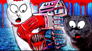 ГОРКА ПОЖИРАТЕЛЬ в Реальной Жизни СОЖРАЛА Наших КОШЕК!!!