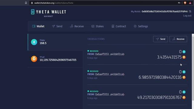Update on February earnings by Staking Tfuel and running EDGE NODE! смотреть онлайн