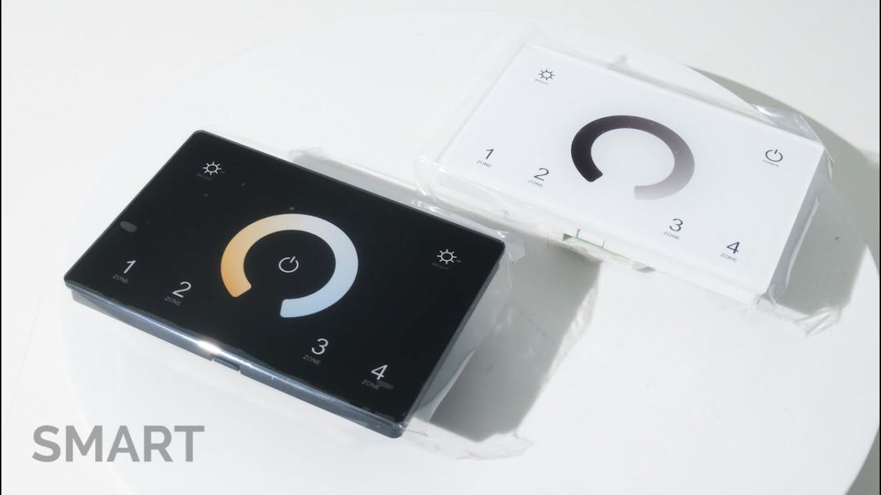 Встраиваемая сенсорная настенная панель серии SMART для управления DMX-устройствами смотреть онлайн