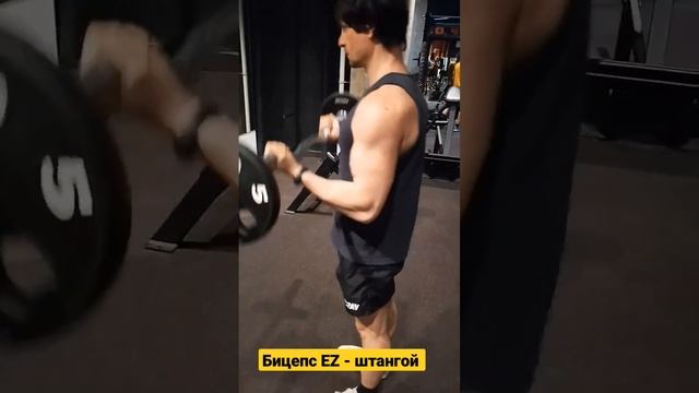Бицепс  EZ - штангой