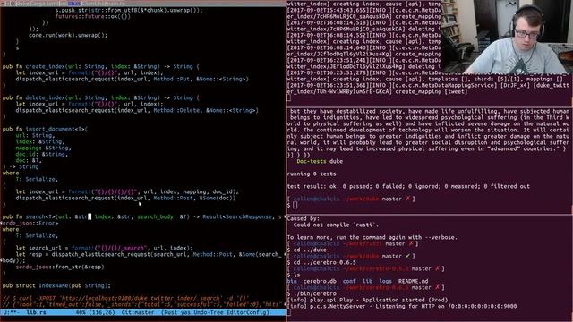 Rust client library for Elasticsearch, part 3 смотреть онлайн