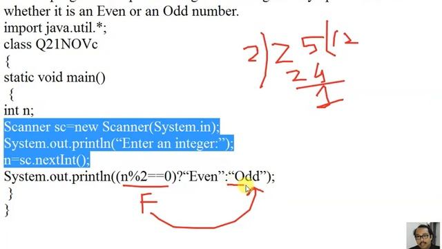 JAVA ternary operator смотреть онлайн