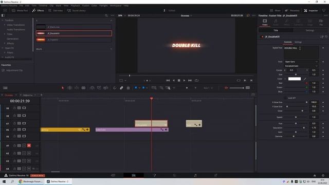 DaVinci Resolve 18.0b4 Bugs | Soft Glow node смотреть онлайн