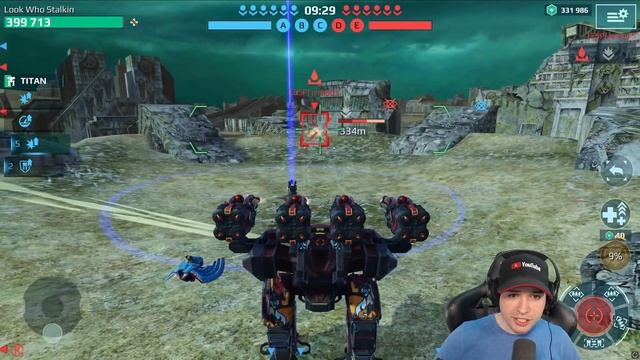 Max Level NORTHLIGHT Support Battleship - War Robots 8.1 Gameplay WR смотреть онлайн