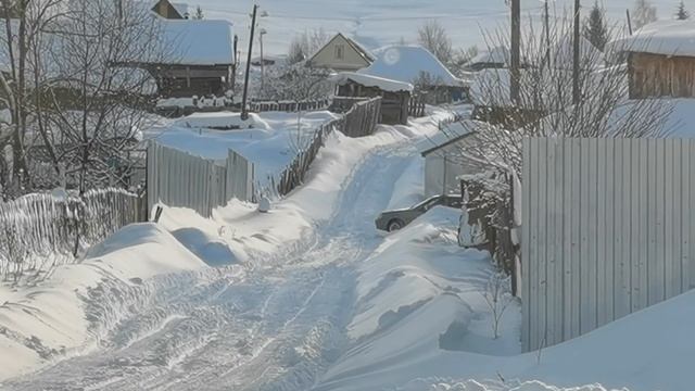 Сим после снегопада Информационный канал Горный Урал Александр Мартынов смотреть онлайн