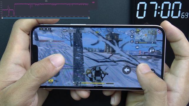 iPhone 13 test game Call of Duty Mobile Battery Drain test 15 Minutes | Phone Gaming смотреть онлайн