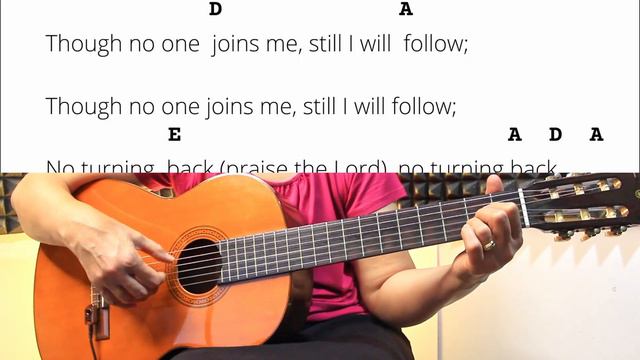 I have decided to follow Jesus / No turning back ~ 🎶 play-along guitar hymns for family devotions смотреть онлайн