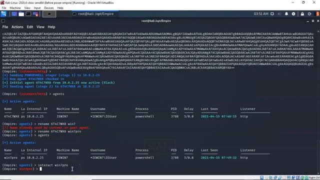 Post-Exploitation of Windows Using PowerShell Empire смотреть онлайн