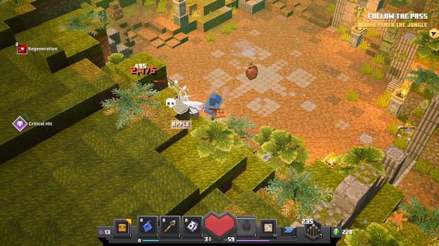 MINECRAFT DUNGEONS: Dinghy Jungle Mission (New Map) смотреть онлайн