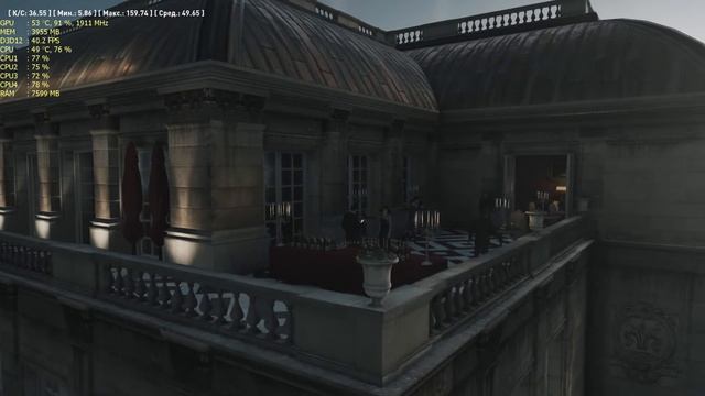 Hitman (2016, DX12) on i3 6100 + GTX 1050 Ti (1920х1080, Ultra) смотреть онлайн