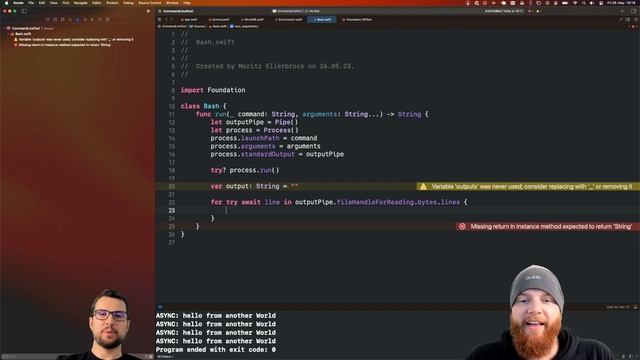 Async Await: A Deeper Look I Command Line Tools in Swift #5 смотреть онлайн