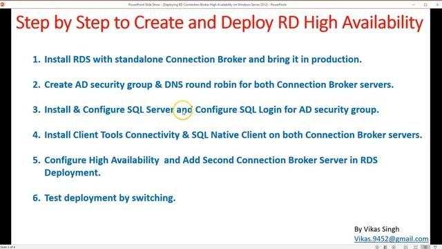 Deploying RD Connection Broker High Availability on Windows Server 2012 R2 смотреть онлайн