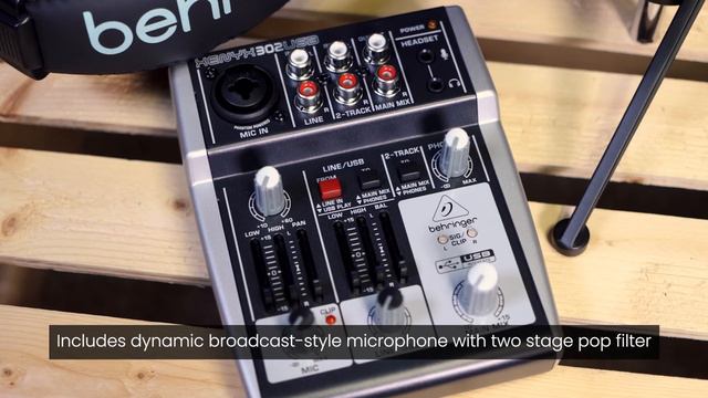 Mic Behringer Podcast Studio 2 Bundle Quickview - Cosmo Music смотреть онлайн