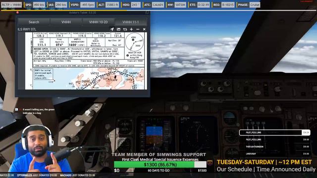 Sparks B747-400 GE Custom FMS | China Airlines | Taipei ✈ Hong Kong | XP 11.50 Vulkan смотреть онлайн