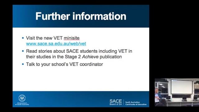 2018 Subject & SACE Info Evening смотреть онлайн