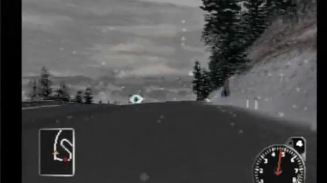 NFS Porsche 2000, try Germany(Snowy mountain) road 6'54.39 смотреть онлайн