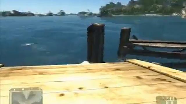 Crysis Game Play on geforce 220 GT смотреть онлайн