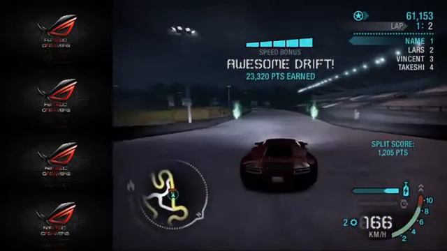 LAMBORGHINI MURCILEGO DRIFTING ~NFS CARBON~ смотреть онлайн