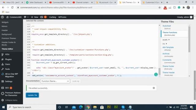 WooCommerce How To Add Avatar on My Account Page Using PHP and CSS Code смотреть онлайн