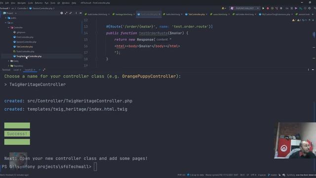 Symfony Techwall #19 Twig le moteur de templating de symfony L'héritage смотреть онлайн