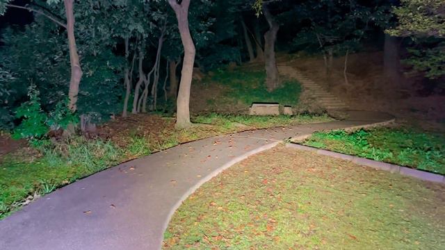 【4KHDR】 心霊スポット 142 神奈川県横浜市 大倉山公園 Night Walk In Japan | HUNT | Haunted |【心霊映像】