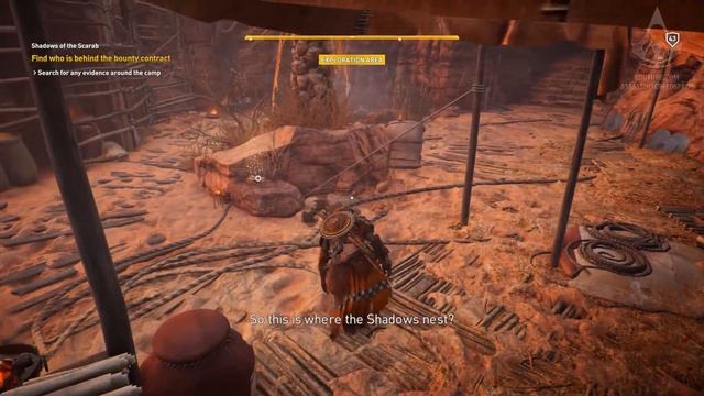 Assassin's Creed Origins: The Hidden Ones - Side Quest - Shadows of the Scarab смотреть онлайн