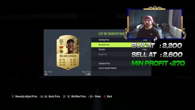 NO WAY! 100K EVERY 60 MINUTES FIFA 22 BEST TRADING METHOD (FIFA 22 INSANELY CHEAP TRADING METHODS) смотреть онлайн