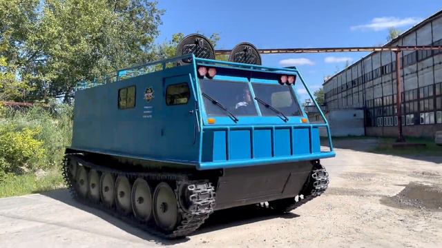 Вездеход ГАЗ-34039 (ГТ-СМ) смотреть онлайн