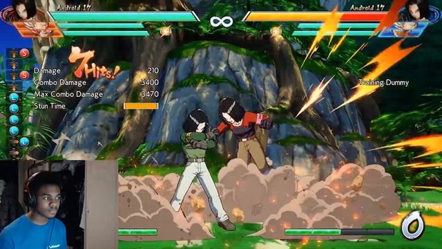 DRAGON BALL FighterZ Android 17 Basic Guide смотреть онлайн